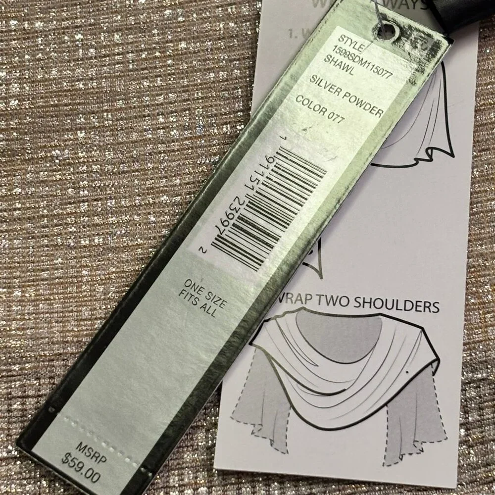 NWT Tahari Arthur S Levine, Gold Wrap, OS fit all Bundle and save 30% off - Picture 10 of 11
